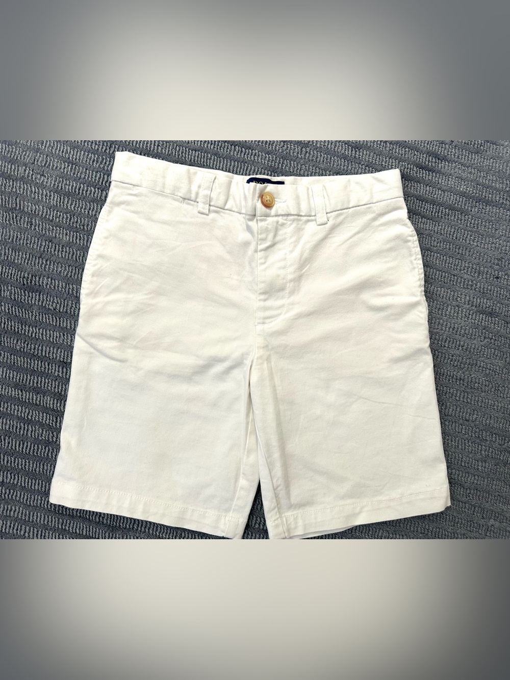 Kids - Polo by Ralph Lauren White Chino Shorts